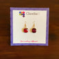 Liora Crystal Cube Earrings